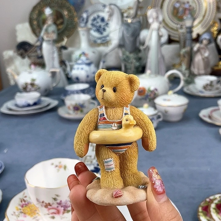 中古欧瓷瓷器小房子