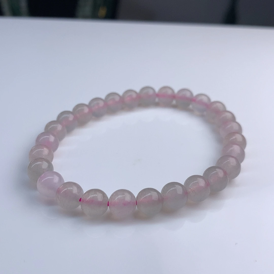 未镶嵌手串翡翠7mm！