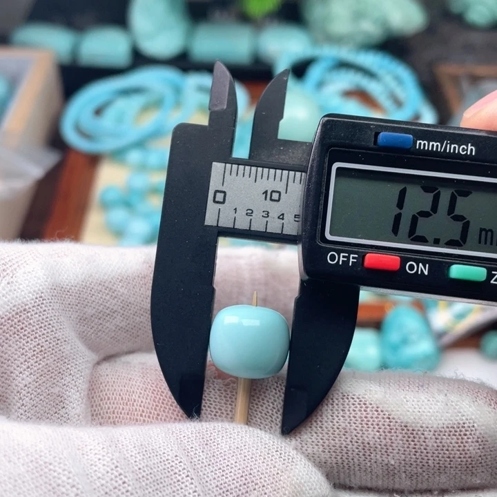 绿松石颈饰银S925镶嵌