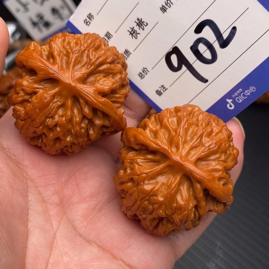 把件桃核苹果圆43mo