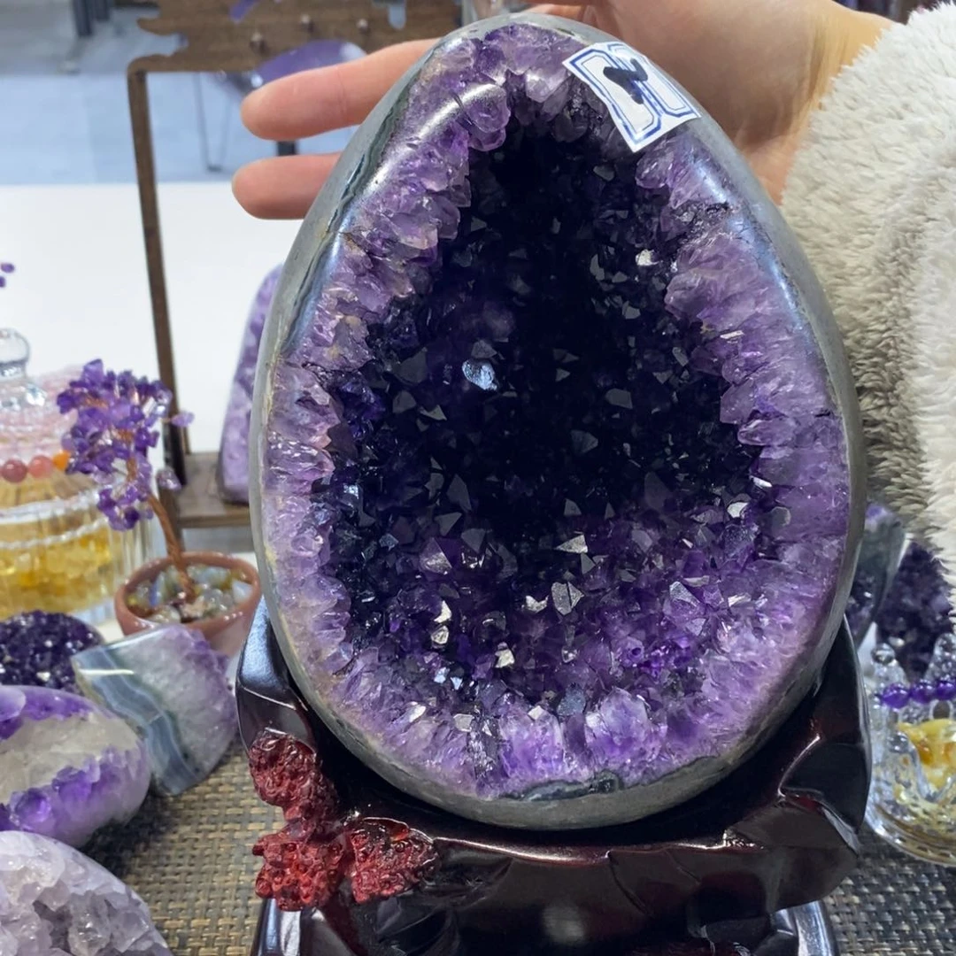 水晶摆件摆件未镶嵌画***牛