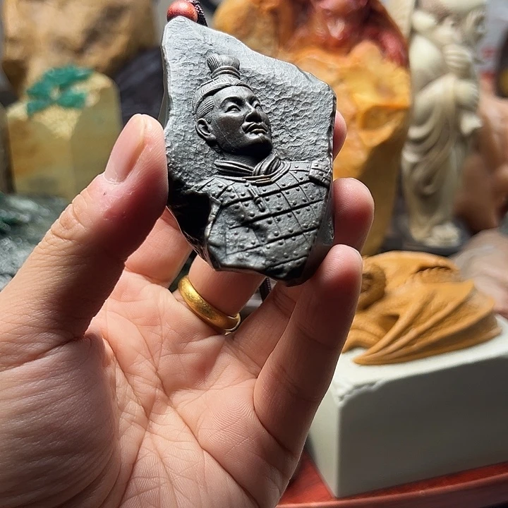 戈壁石戈壁石手把件