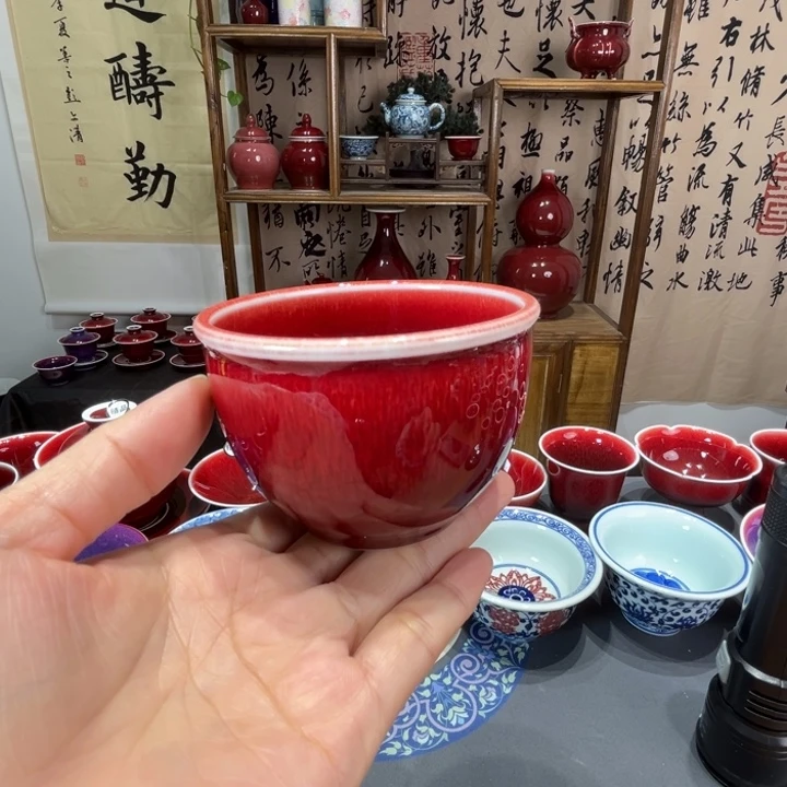 景德镇浅行窑大缸杯