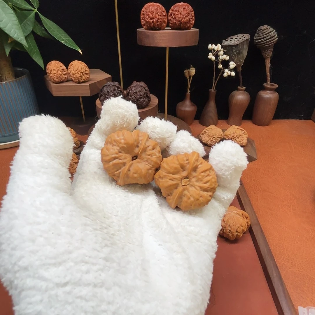 核桃把件1****1奶油蜡皮蛤蟆头