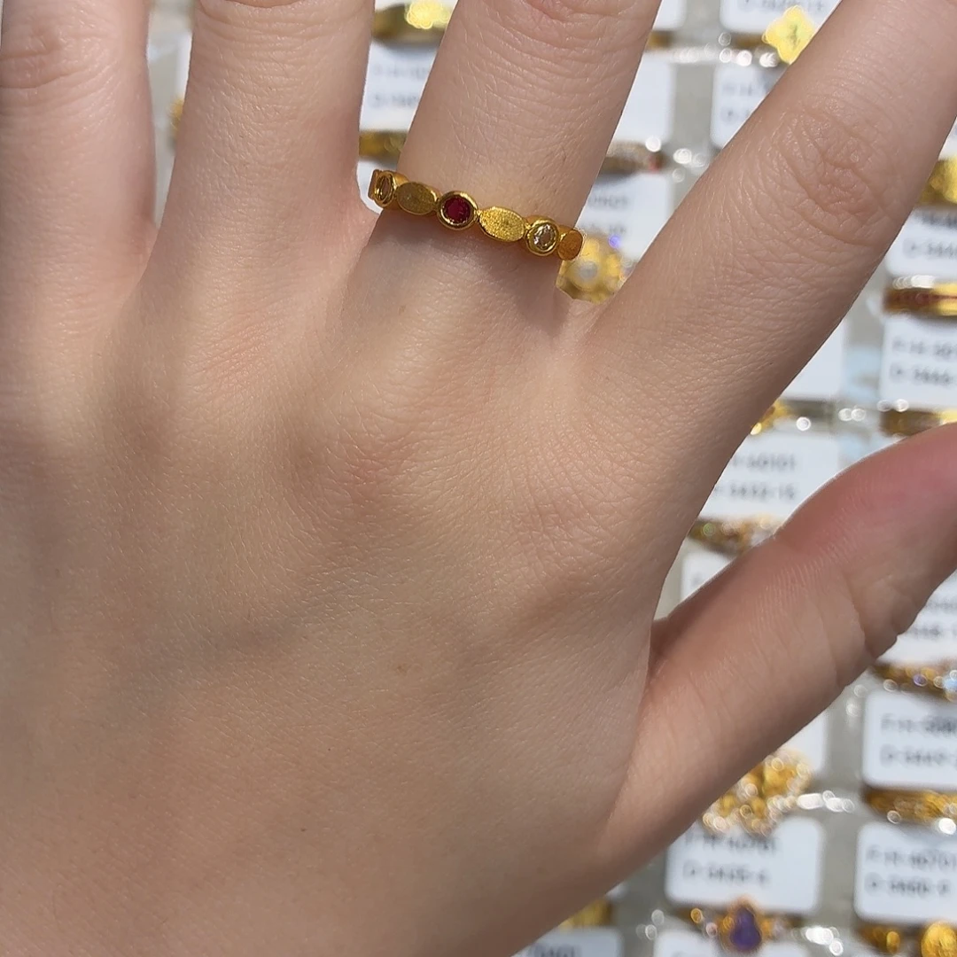 铜合金3405强保色发 1 个壹笔壹戒指