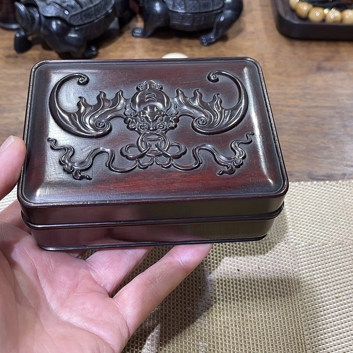 香榧木精品黄花梨和紫檀木器摆件