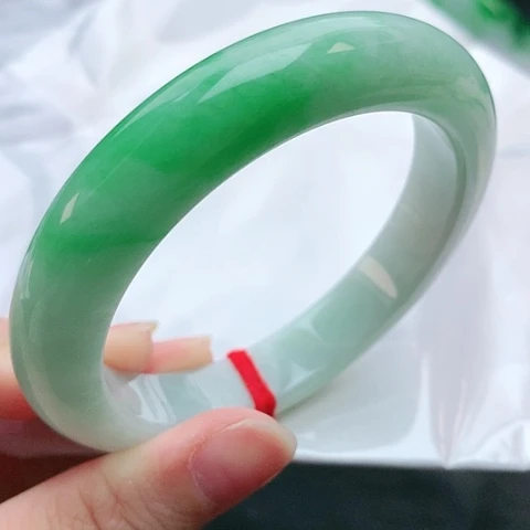 未镶嵌手镯翡翠58圈口882922