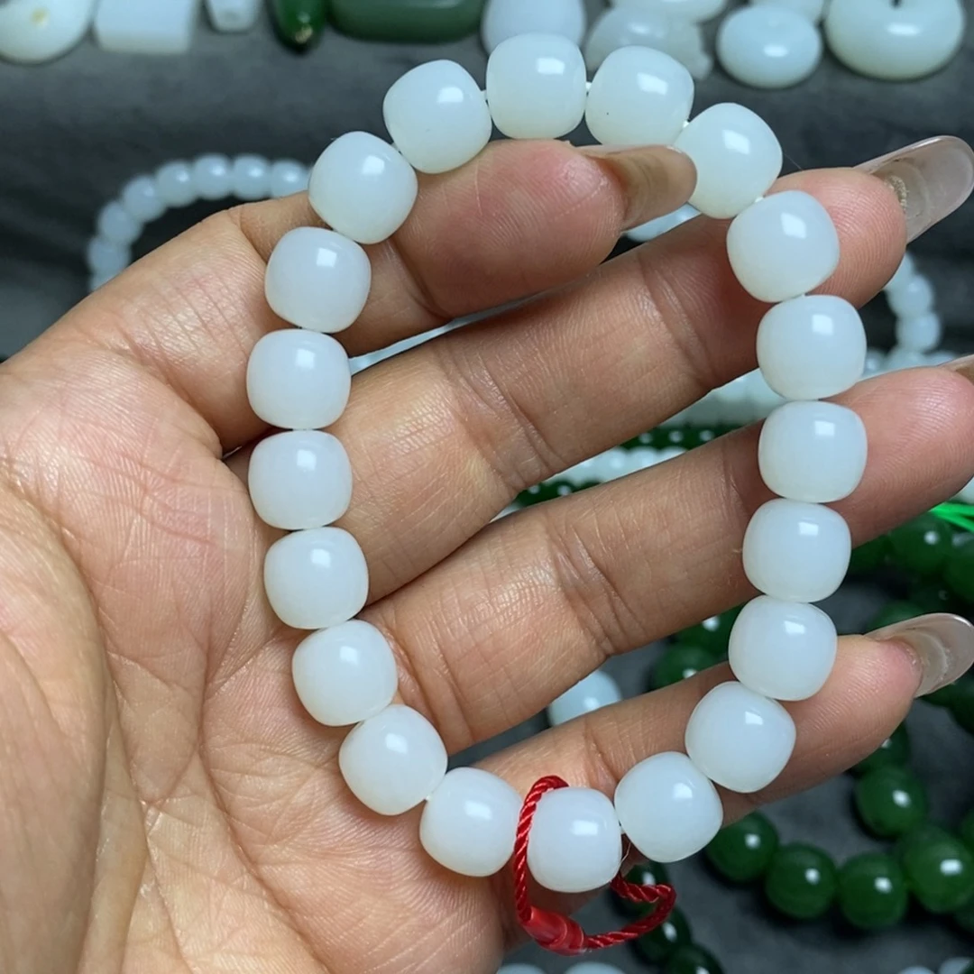 和田玉手链未镶嵌云***