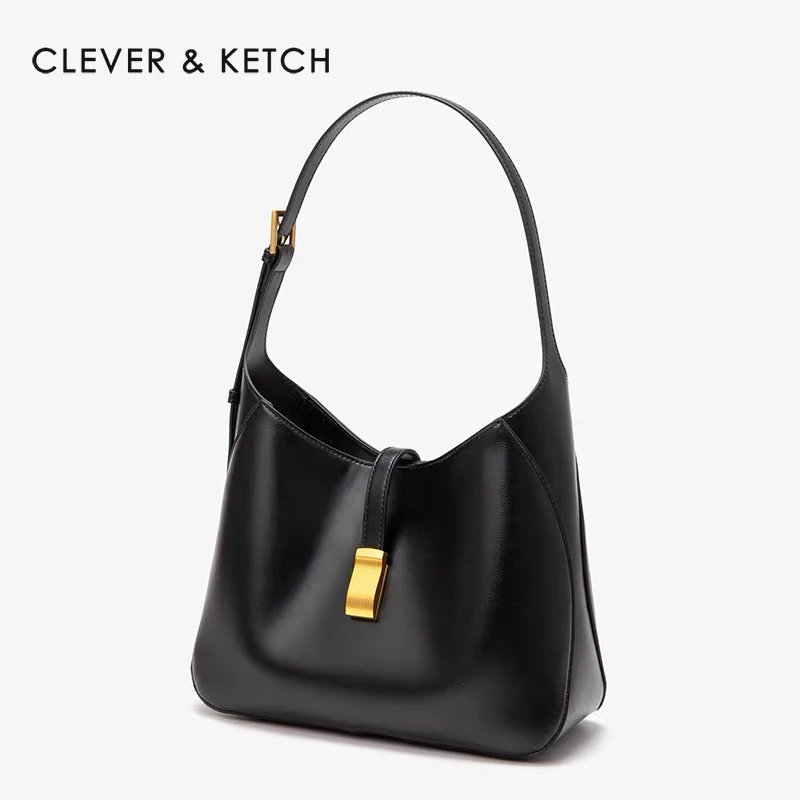 【希希CC】2025新款爆款hobo单肩包腋下包托特包简约百搭女包妈咪包