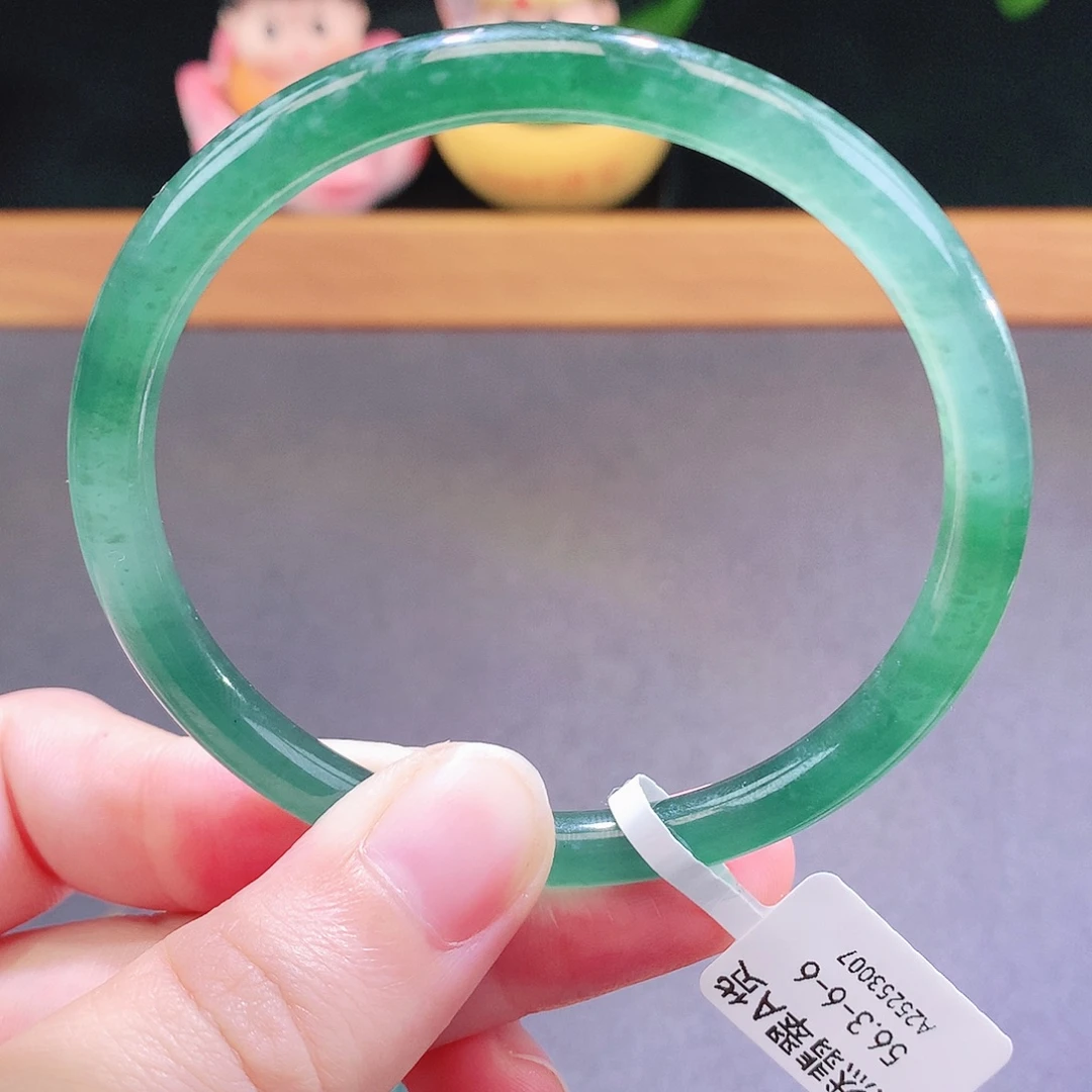 翡翠未镶嵌手镯天然翡翠