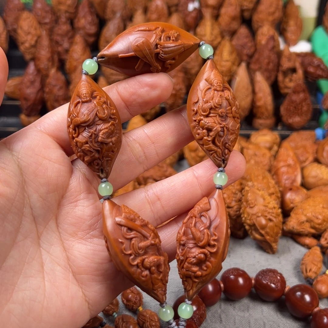 唯***E手串/手链橄榄核核雕