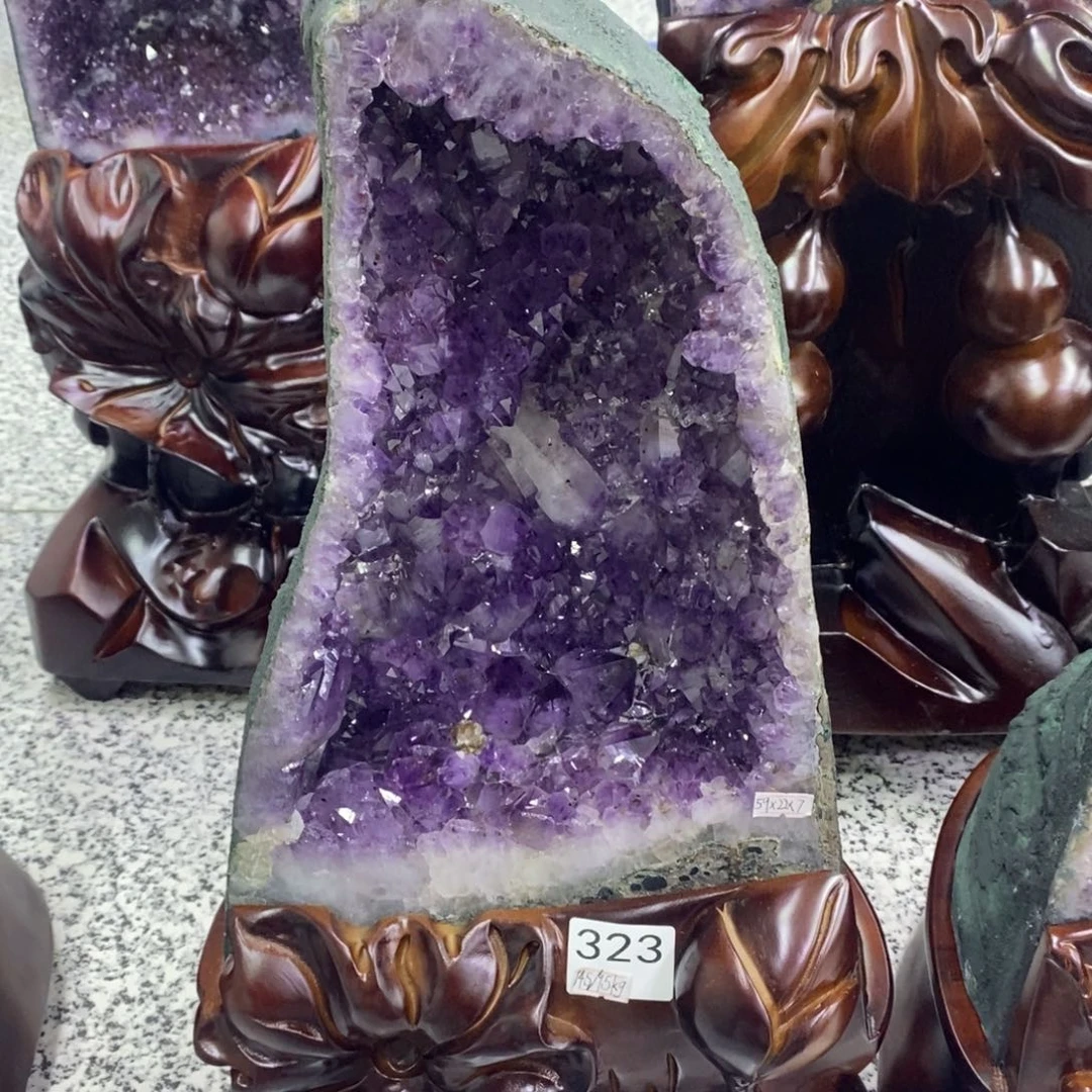 未镶嵌珠宝半成品紫晶323