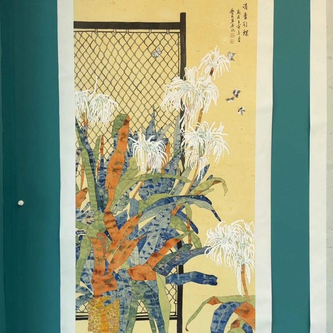 国画李庆友花鸟作品