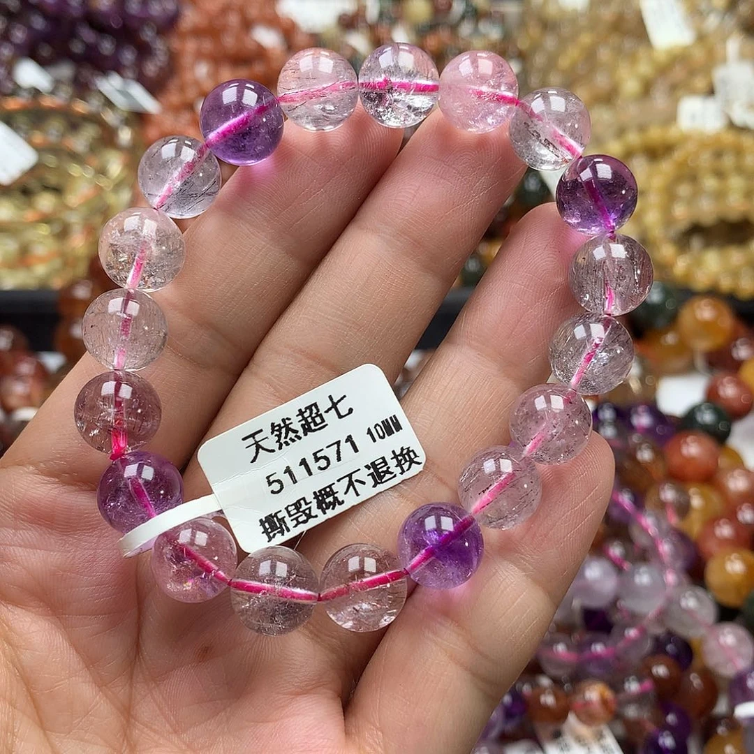 水晶未镶嵌手链，，，