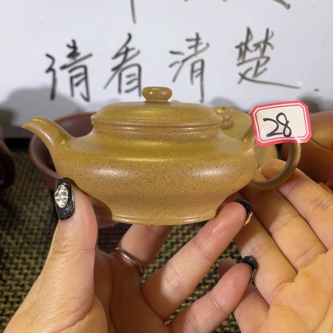 紫砂茶壶威*虚扁全手