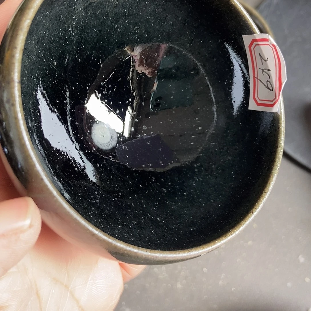 茶盏最***n249 建窑建盏微瑕磨底