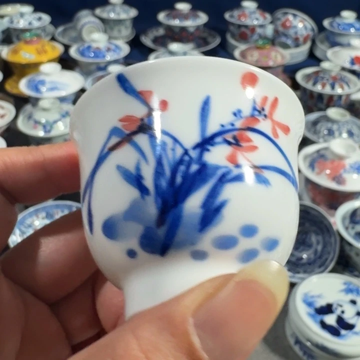 景德镇手工手绘杯