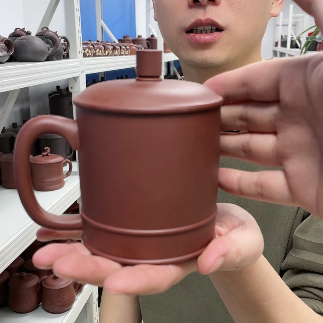 紫砂茶杯原矿紫砂