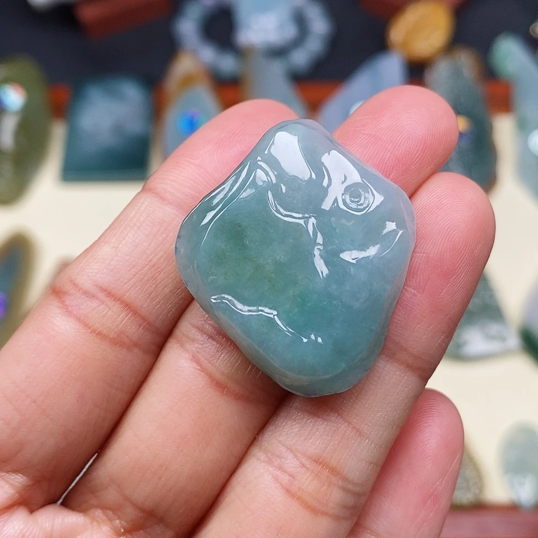 颈饰未镶嵌翡翠翡翠