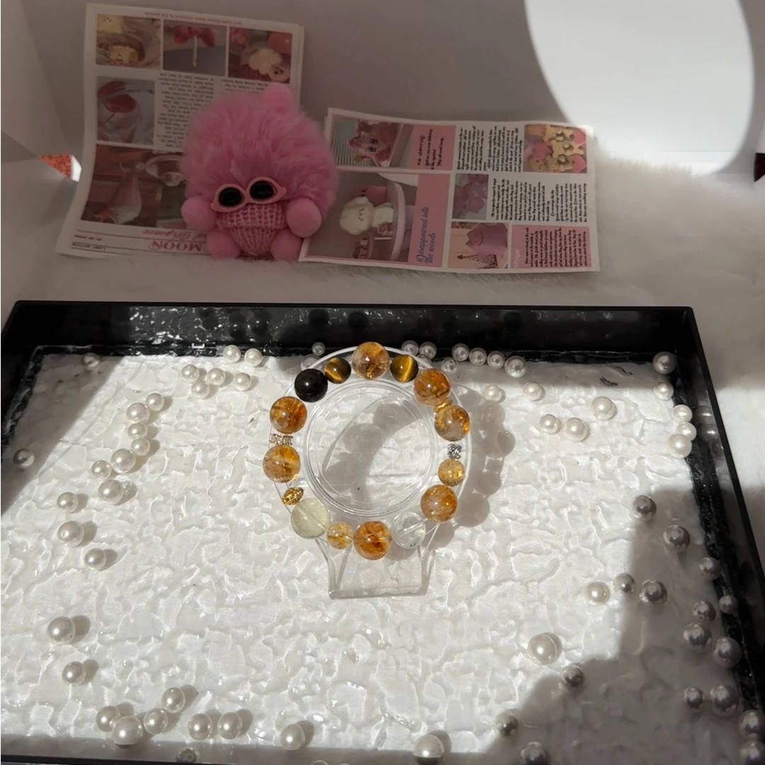 合金合成锆石手链 [金霸]设计款手串 天然饰品 完美主义慎拍