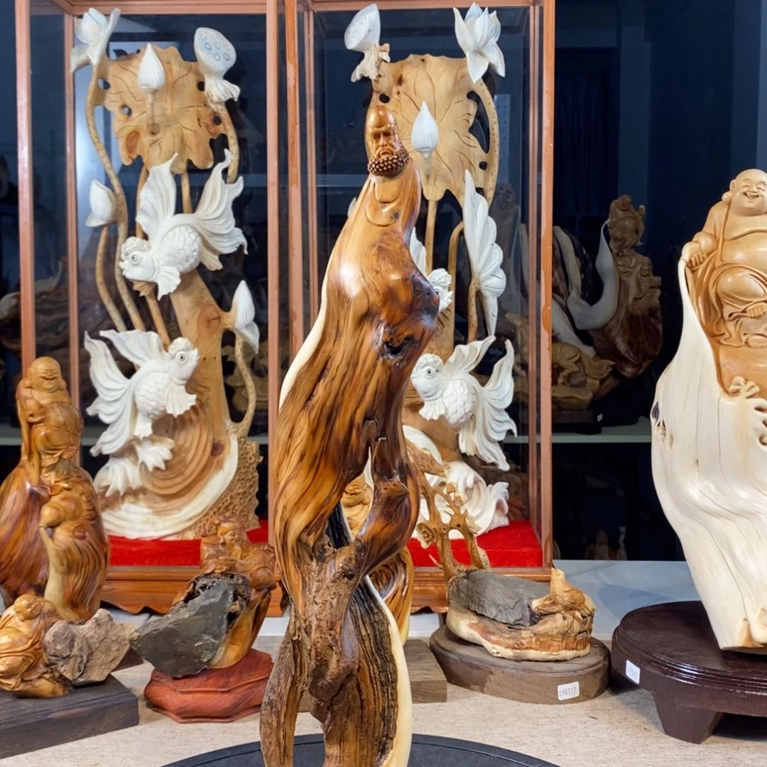柏木（崖柏）崖柏木雕刻