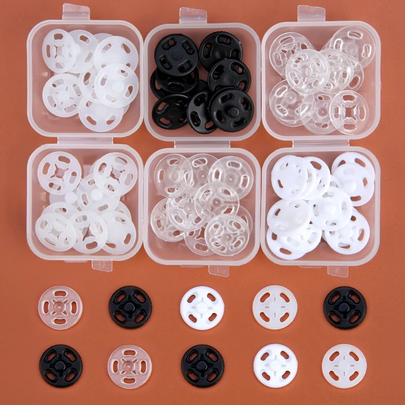 透明暗扣隐形子母扣子小衬衫纽扣婴儿摁扣衣服按扣固定防走光钮扣