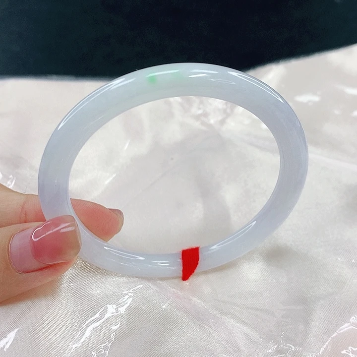 翡翠未镶嵌手镯圈54.3，04265