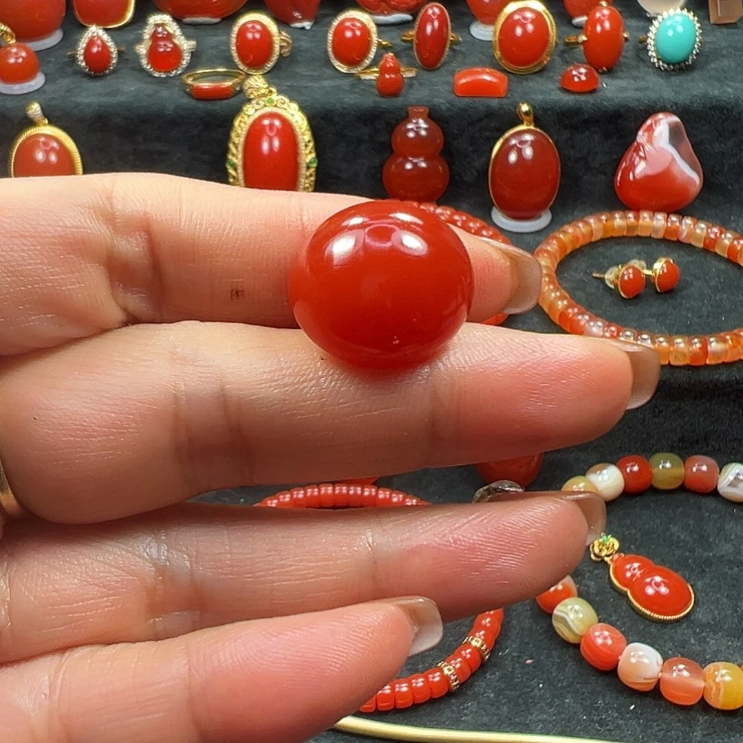 南红玛瑙未镶嵌蛋面