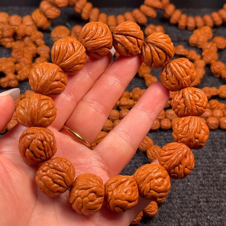 桃核吊坠G4链接手串