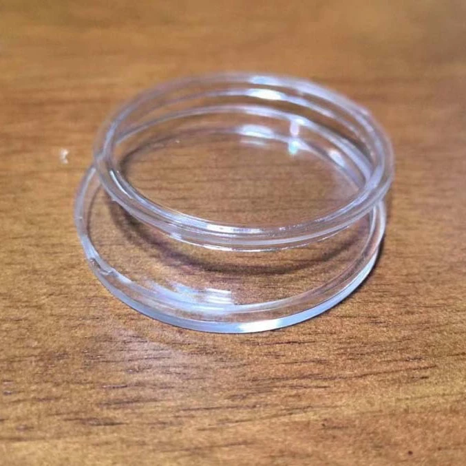 紫砂纪念币亚克力保护外壳