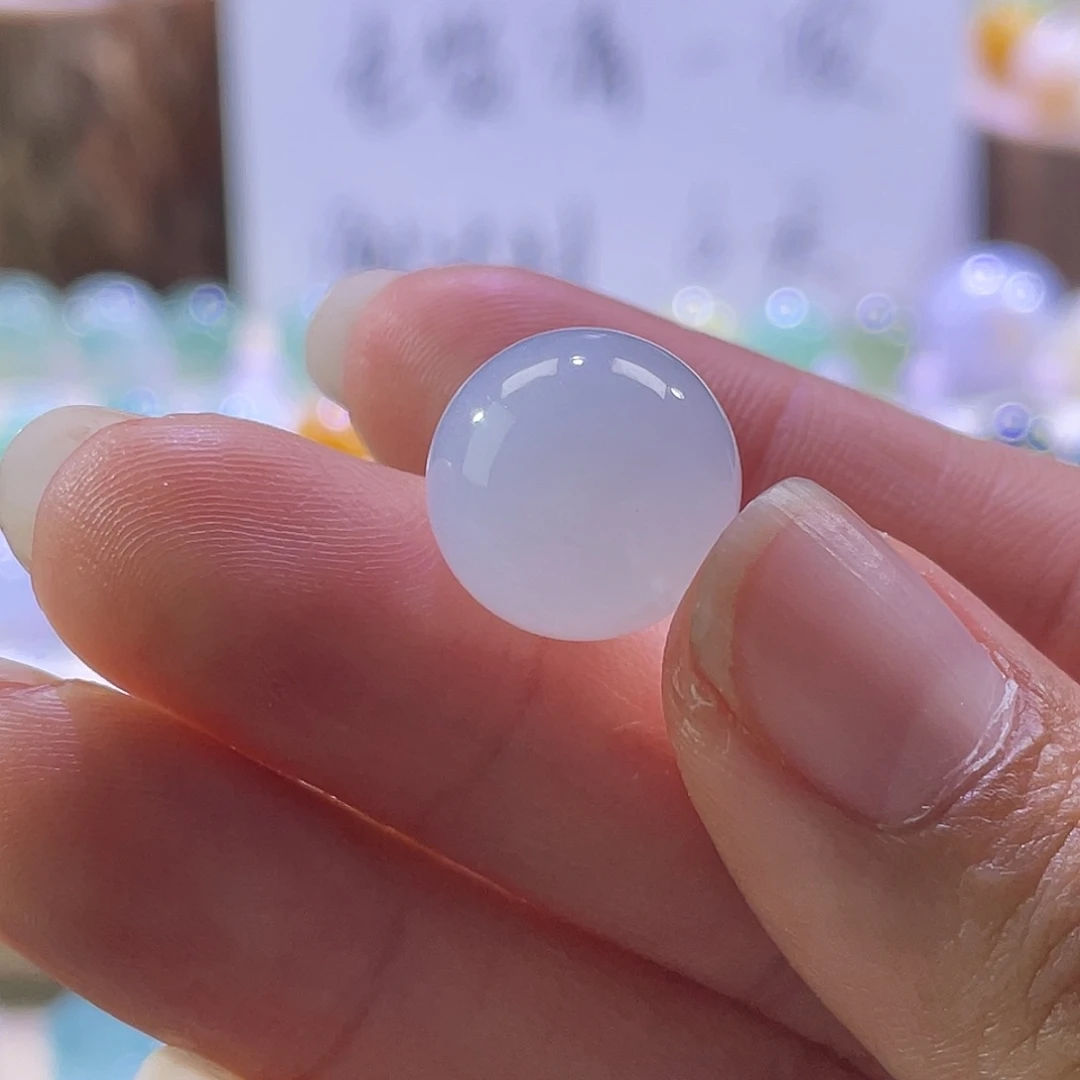 散珠翡翠展示勿拍缅甸翡翠a货卡13+白粉买断价