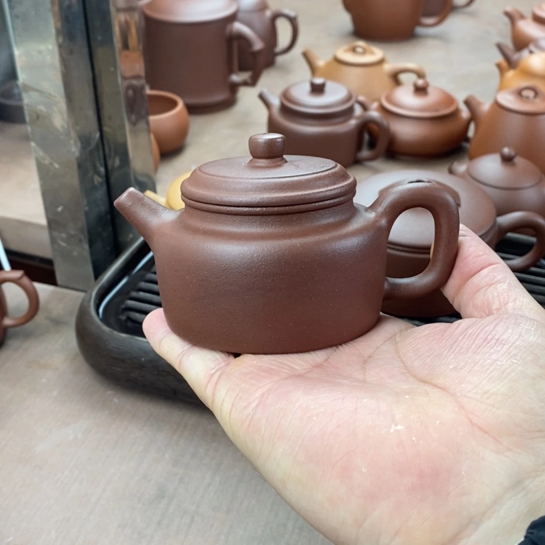 紫砂茶壶紫砂壶德中微瑕