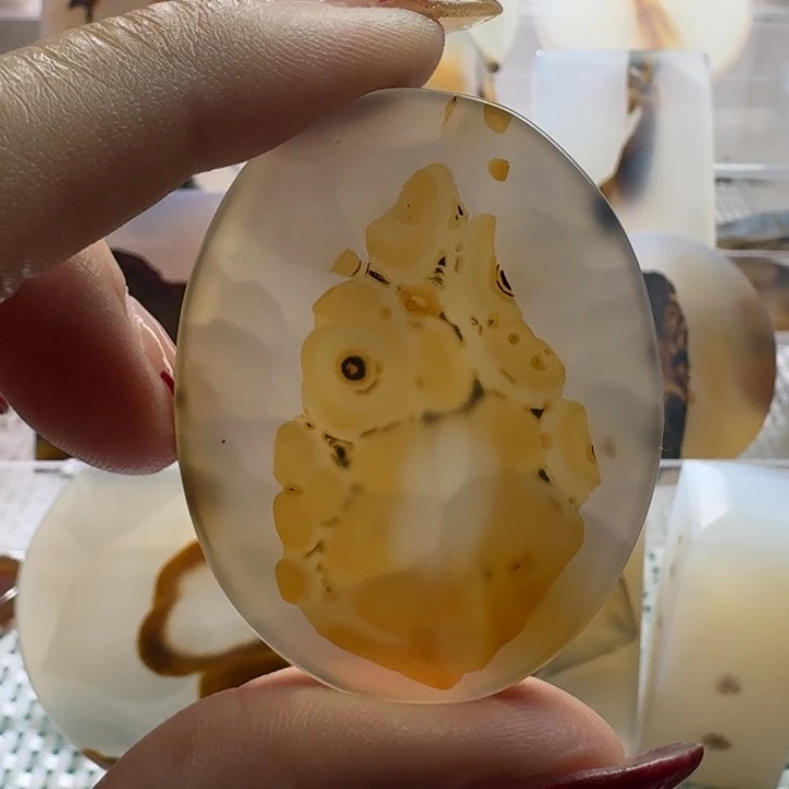 玛瑙/玉髓未镶嵌项链