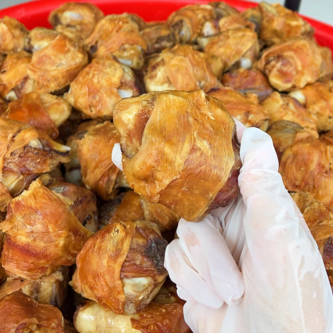 【刘小今】裹肉牛膝盖骨 烘干磨牙狗零食【纯手工制作】