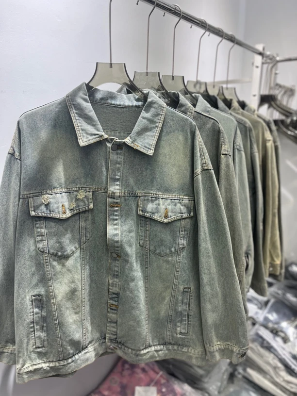 10-15 牛仔外套换季必备街头风