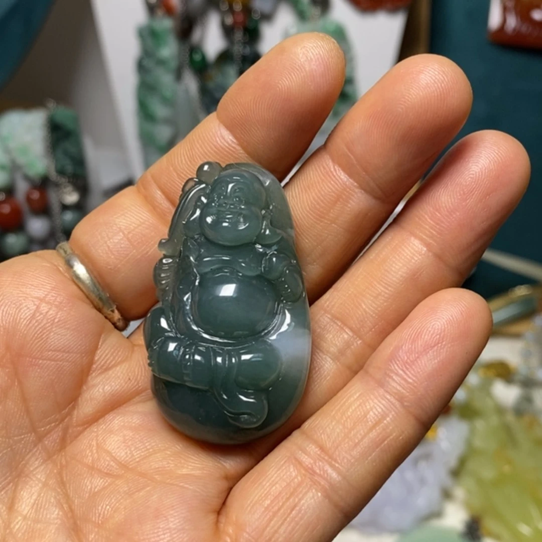 【闪购商品】翡翠吊坠(赠链)未镶嵌