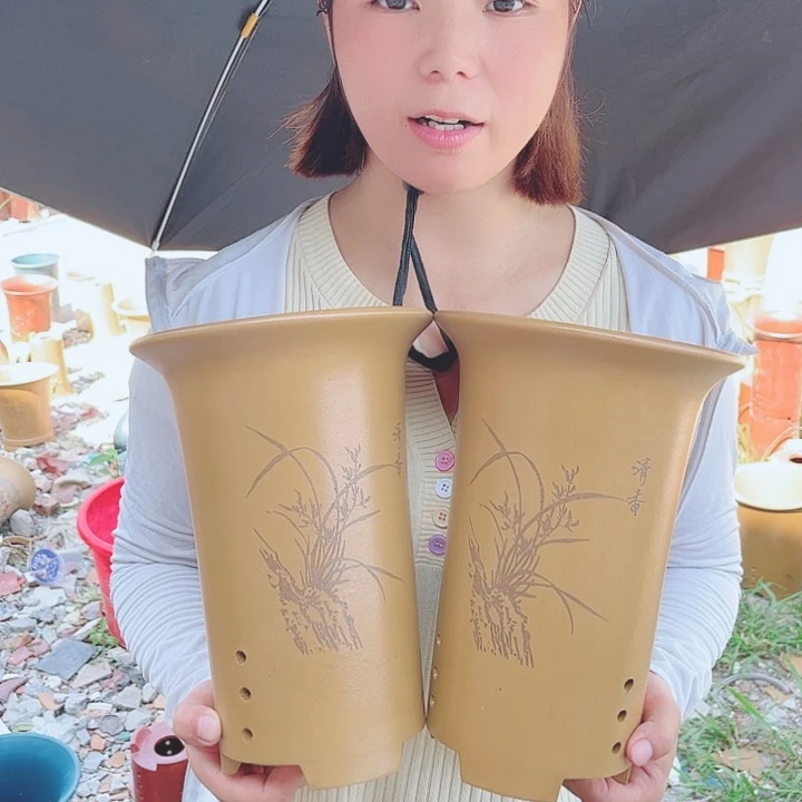 紫砂花盆宜兴紫砂精品花盆