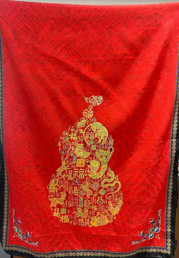 【福禄万年】70*180龙鳞纹香云丝巾长巾围巾披肩新款时尚百搭款