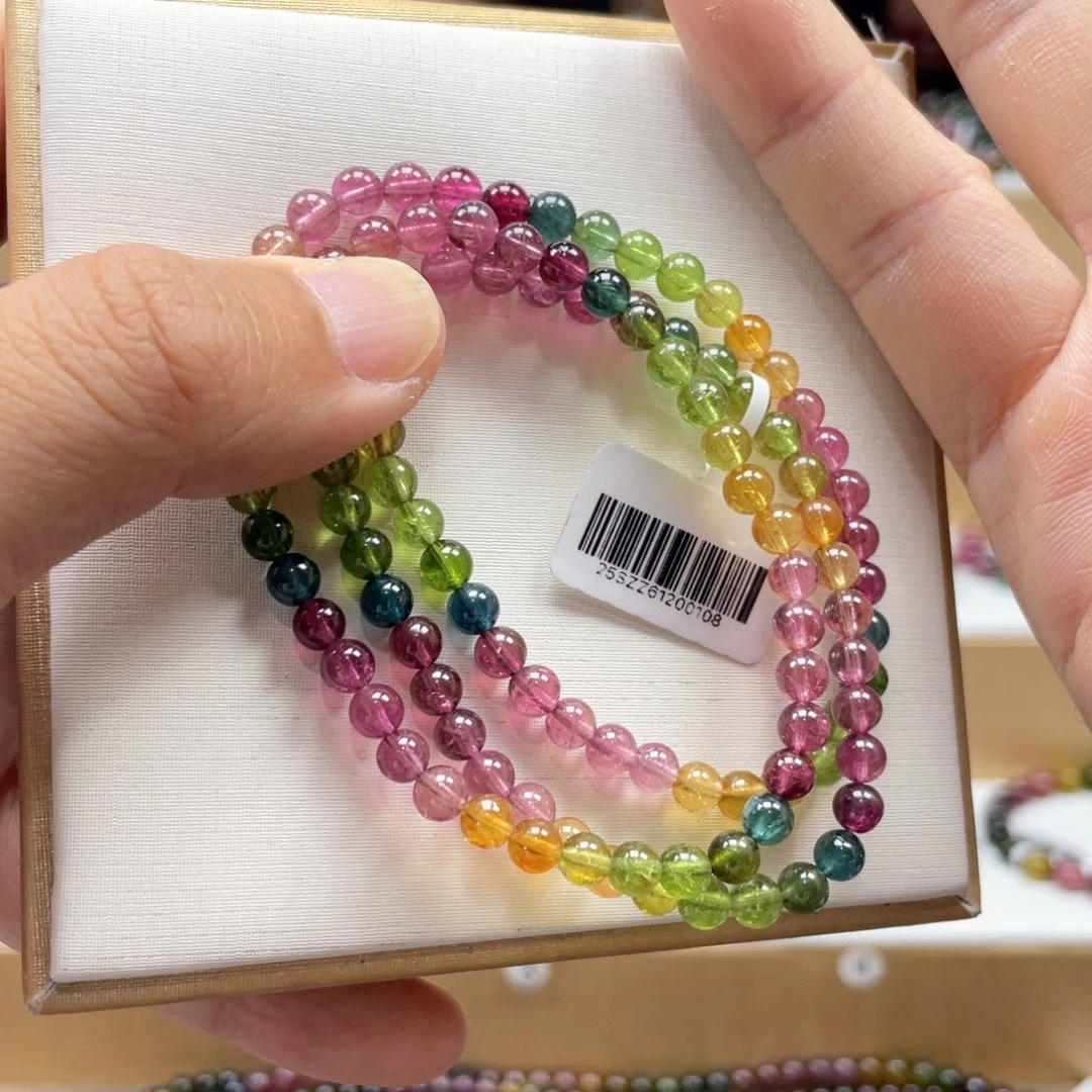 未镶嵌手串碧玺5mm.mmmmmmmm