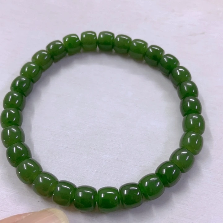 【闪购商品】和田玉（碧玉）手串未镶嵌11