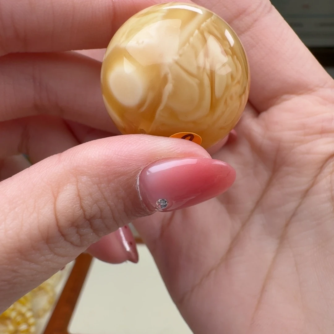 琥珀未镶嵌手链蜜蜡