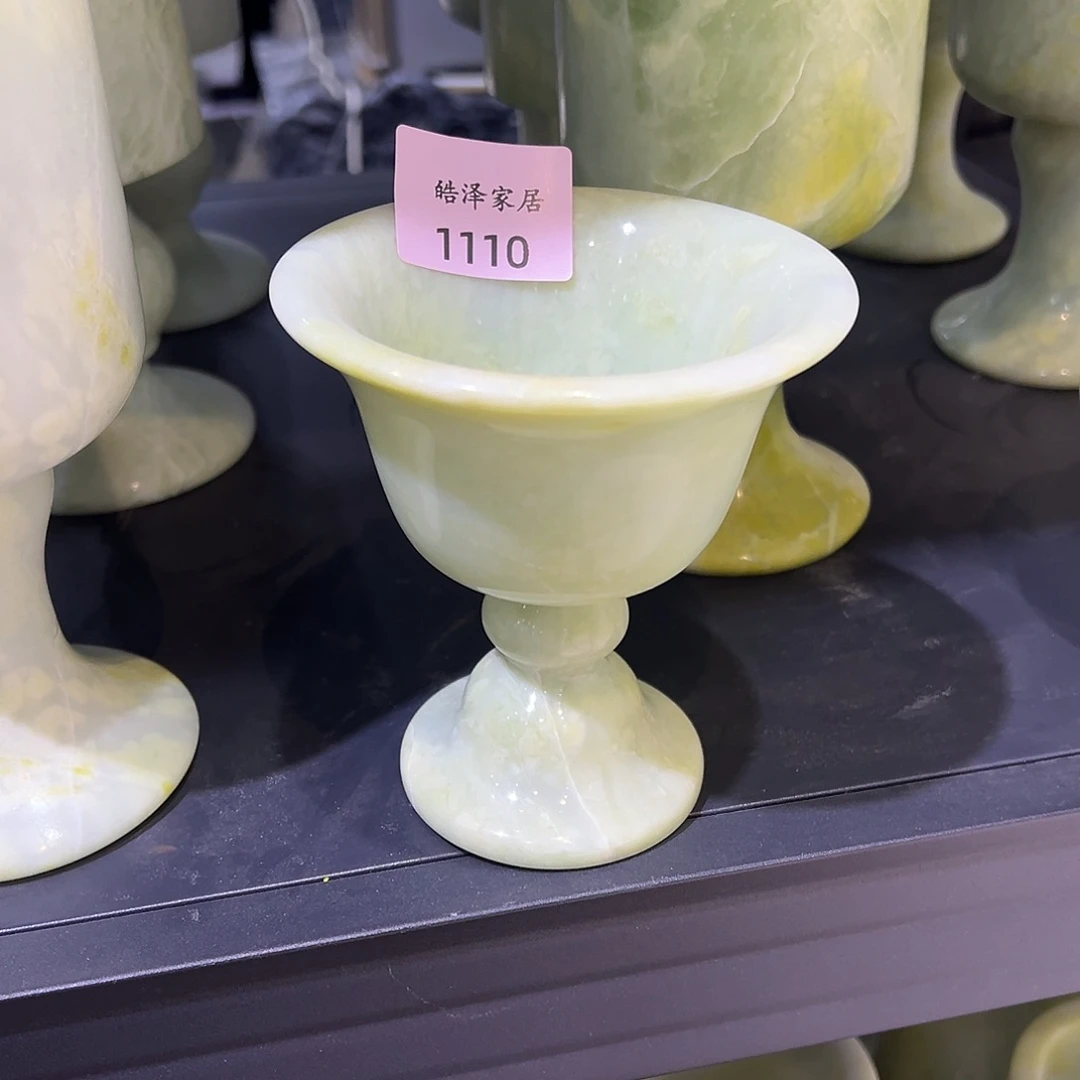 石材天之蓝红酒杯1110