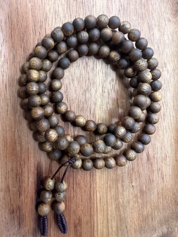 沉香6mm多圈118珠沉香手串 花香果香醇厚 正区天然