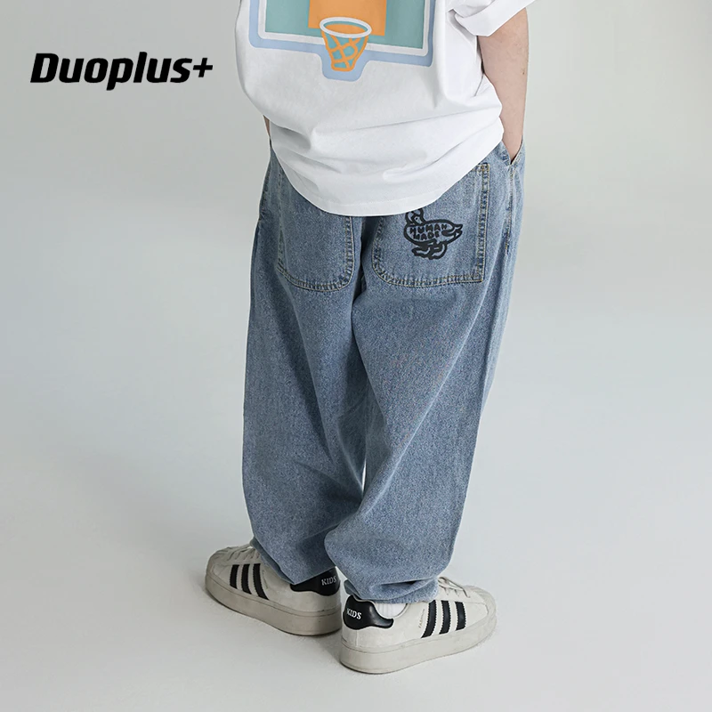 多加潮牌童装儿童牛仔裤2025年春装新款男童休闲裤子宝宝洋气长裤