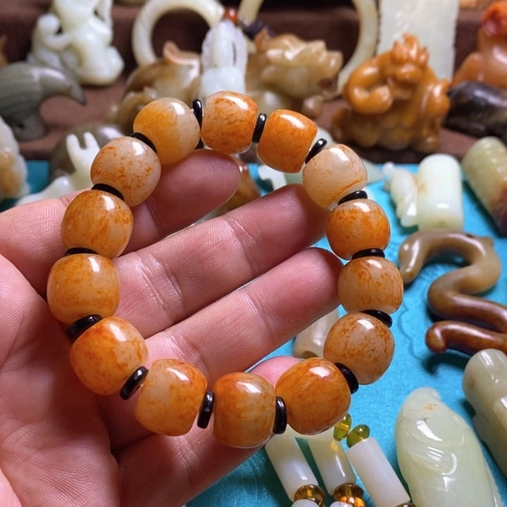 和田玉挂件未镶嵌约*