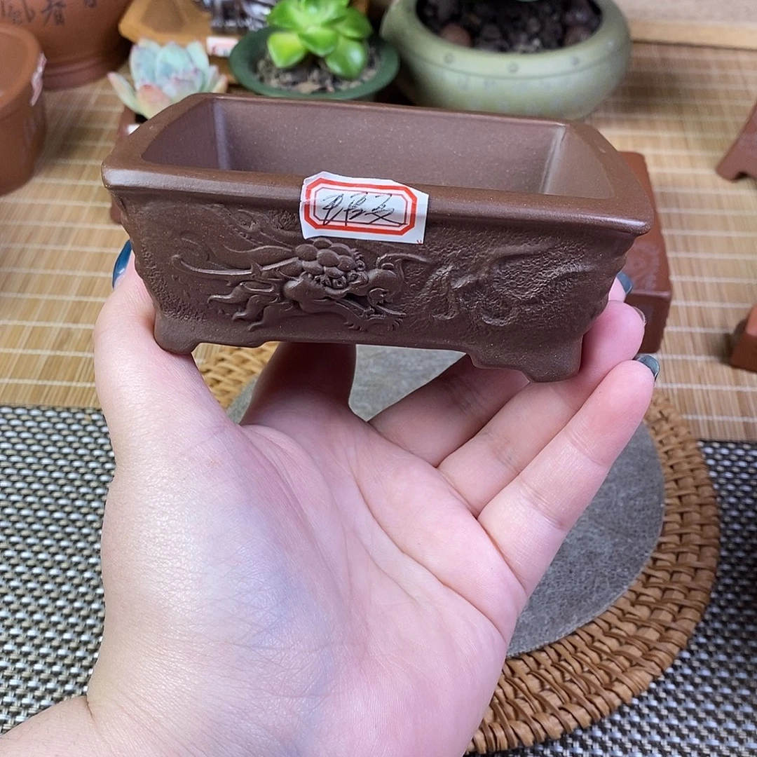 琉璃手工艺品宜兴紫砂精品花盆