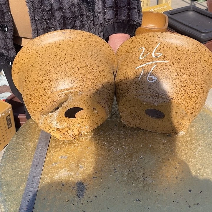 紫砂花盆紫砂等传统