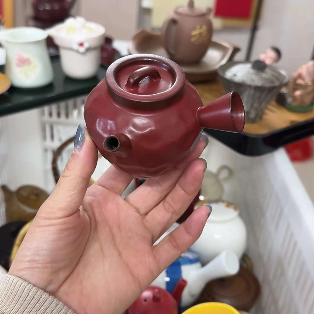 微瑕陶瓷茶具茶壶茶杯