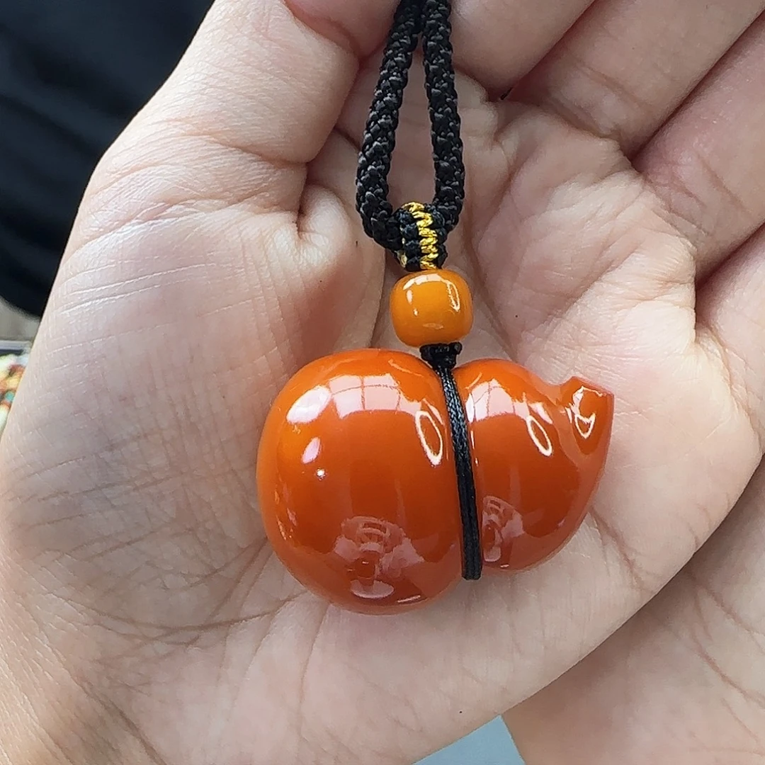 手链琥珀未镶嵌吊坠