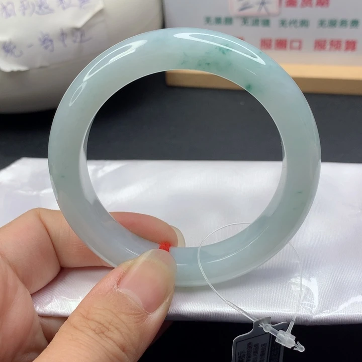 未镶嵌手镯翡翠5455